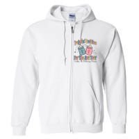 Poppin' Bottles For The New Year 2024 Labor and Delivery Full Zip Hoodie