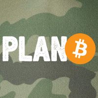 Plan B Funny Bitcoin Legacy Tie Dye Trucker Hat