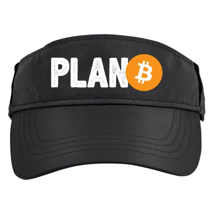Plan B Funny Bitcoin Adult Drive Performance Visor