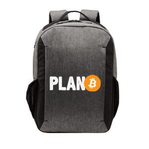 Plan B Funny Bitcoin Vector Backpack