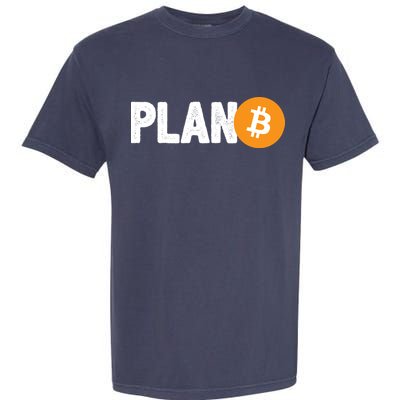 Plan B Funny Bitcoin Garment-Dyed Heavyweight T-Shirt