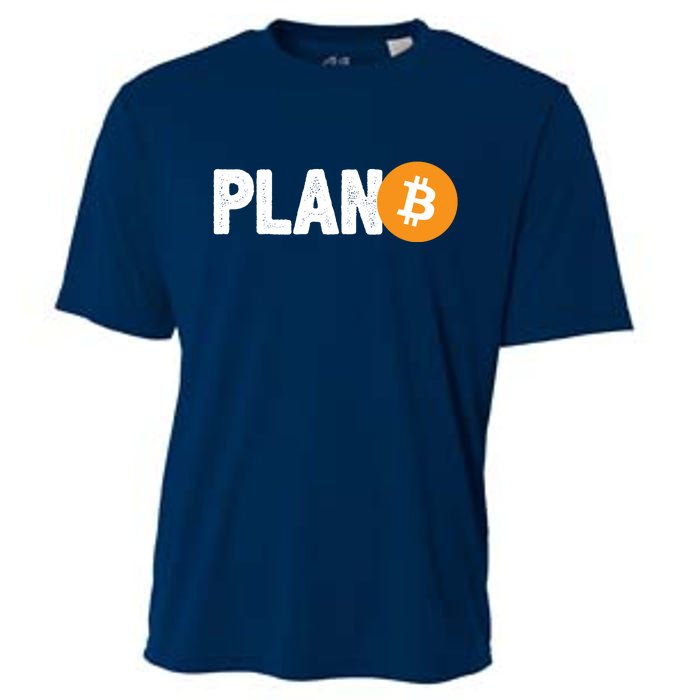 Plan B Funny Bitcoin Cooling Performance Crew T-Shirt