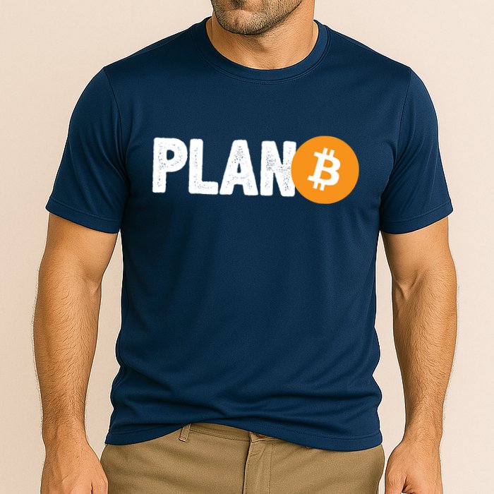 Plan B Funny Bitcoin Performance Shirt