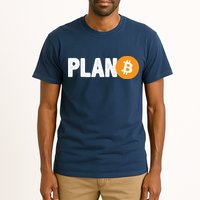 Plan B Funny Bitcoin Tall T-Shirt