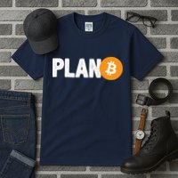 Plan B Funny Bitcoin Tall T-Shirt
