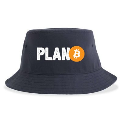 Plan B Funny Bitcoin Sustainable Bucket Hat