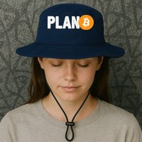 Plan B Funny Bitcoin Bucket Hat