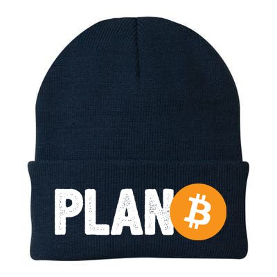 Plan B Funny Bitcoin Beanie