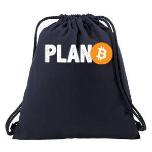 Plan B Funny Bitcoin Drawstring Bag