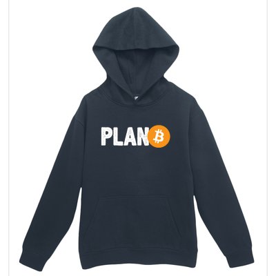 Plan B Funny Bitcoin Urban Pullover Hoodie