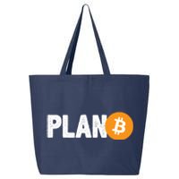 Plan B Funny Bitcoin 25L Jumbo Tote