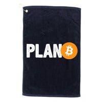 Plan B Funny Bitcoin Golf Towel