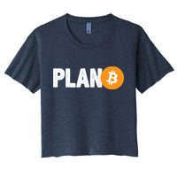 Plan B Funny Bitcoin Crop Top