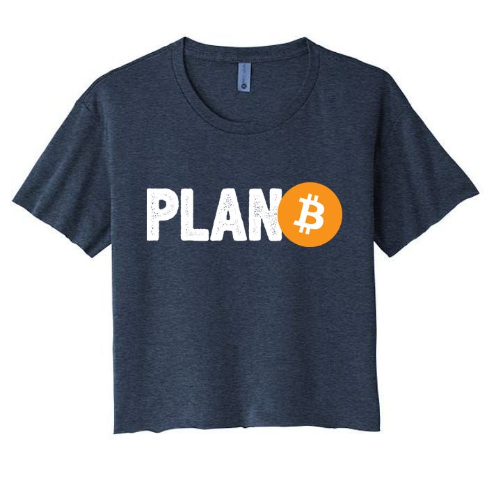 Plan B Funny Bitcoin Crop Top