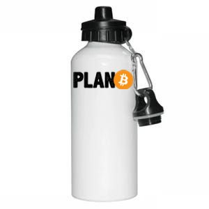 Plan B Funny Bitcoin Aluminum Water Bottle