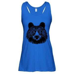 Papa Bear Face Sunglasses Papa Bear Lover FatherS Day Gift Ladies Essential Flowy Tank