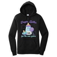 Poppin Bottles For New Years Labor and Delivery Nurse Women's Pullover Hoodie