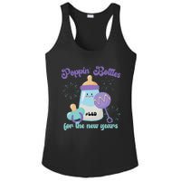 Poppin Bottles For New Years Labor and Delivery Nurse Ladies PosiCharge Competitor Racerback Tank