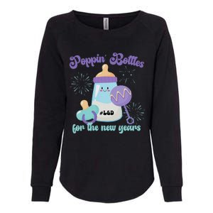 Poppin Bottles For New Years Labor and Delivery Nurse Womens California Wash Sweatshirt