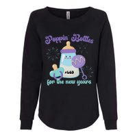 Poppin Bottles For New Years Labor and Delivery Nurse Womens California Wash Sweatshirt