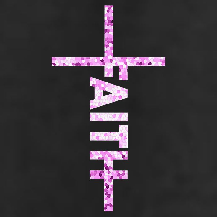 Powered By FAITH Saved By JESUS - Christian 7 Panel Mesh Trucker Snapback Hat