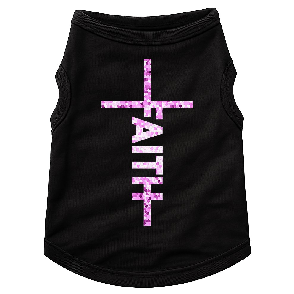 Powered By FAITH Saved By JESUS - Christian Doggie Tank