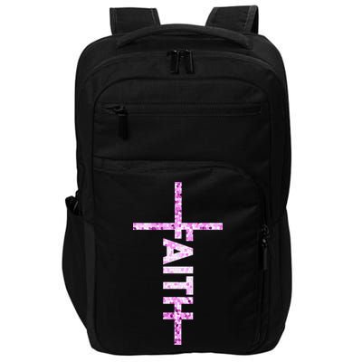 Powered By FAITH Saved By JESUS - Christian Impact Tech Backpack
