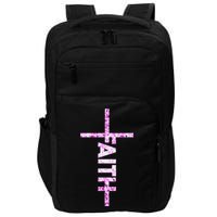 Powered By FAITH Saved By JESUS - Christian Impact Tech Backpack