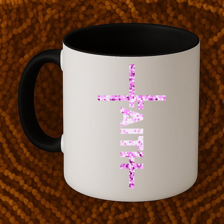 Powered By FAITH Saved By JESUS - Christian Mug