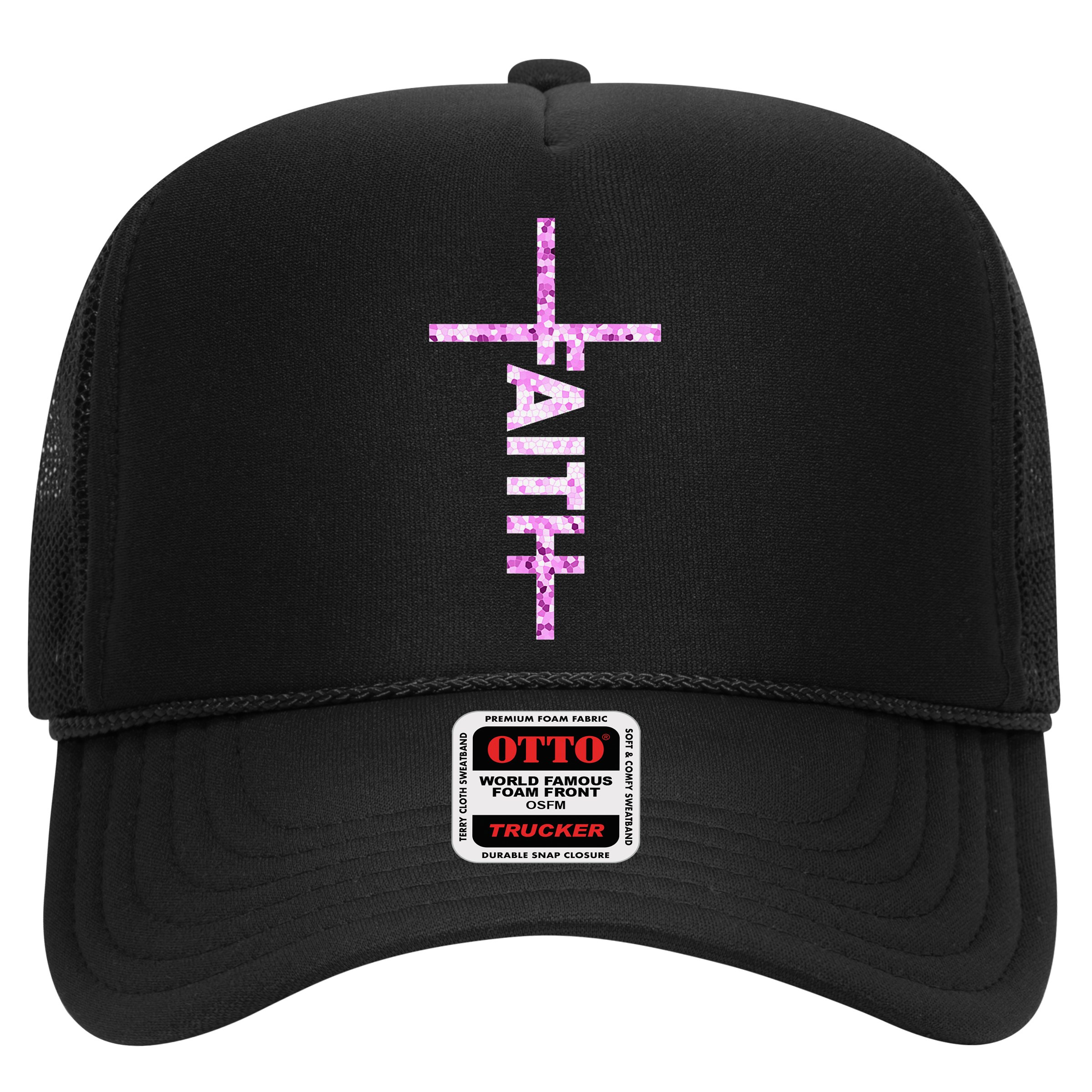 Powered By FAITH Saved By JESUS - Christian Hat