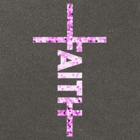 Powered By FAITH Saved By JESUS - Christian Cotton Canvas Backpack