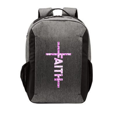 Powered By FAITH Saved By JESUS - Christian Vector Backpack