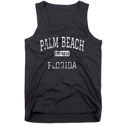 Palm Beach Florida FL Vintage Tank Top