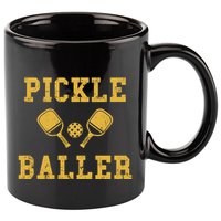 Pickle Baller Funny Sport Lover 11oz C Handle Ceramic Mug