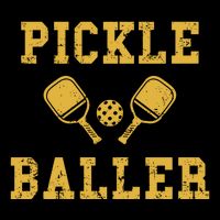 Pickle Baller Funny Sport Lover Flatbill Hat