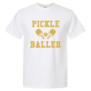 Pickle Baller Funny Sport Lover Garment-Dyed Heavyweight T-Shirt