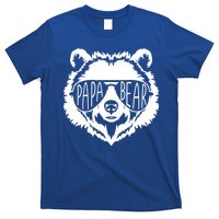 Papa Bear Face With Sunglasses Funny Gift T-Shirt