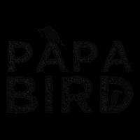 Papa Bird Father Day Funny Dad Gift Birds Quote Saying 16 in Basic Backpack