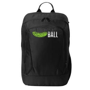 Pickle Ball Funny Pickleball Sport Pun Player City Backpack