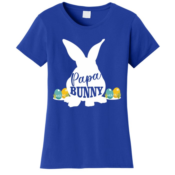 Papa Bunny Funny Matching Easter Gift Gift Women's T-Shirt