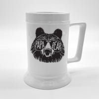 Papa Bear Fathers Day Gift Beer Stein