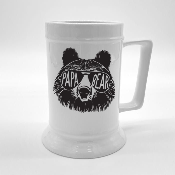 Papa Bear Fathers Day Gift Beer Stein