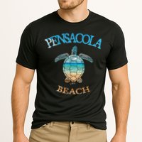 Pensacola Beach, FL, Sea Turtle Cooling Performance Crew T-Shirt