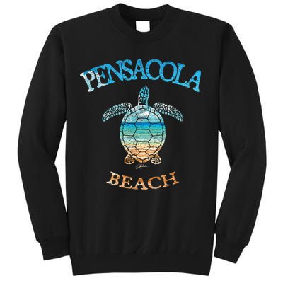 Pensacola Beach, FL, Sea Turtle Sweatshirt