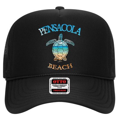 Pensacola Beach, FL, Sea Turtle Trucker Hat