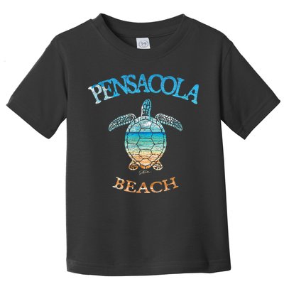 Pensacola Beach, FL, Sea Turtle Toddler T-Shirt