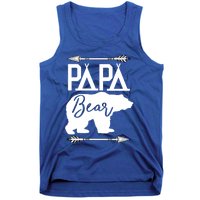 Papa Bear Fathers Day Gift For Dad Grandpa Husband Daddy Meaningful Gift Tank Top