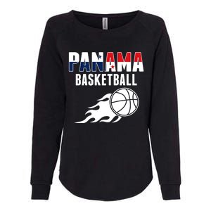 Panama Basketball Fans Jersey Gift Panaian Flag Sport Lovers Gift Womens California Wash Sweatshirt