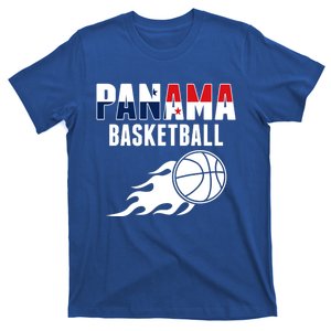 Panama Basketball Fans Jersey Gift Panaian Flag Sport Lovers Gift T-Shirt