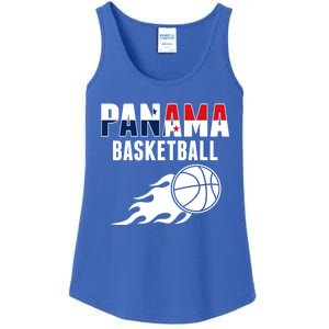 Panama Basketball Fans Jersey Gift Panaian Flag Sport Lovers Gift Ladies Essential Tank